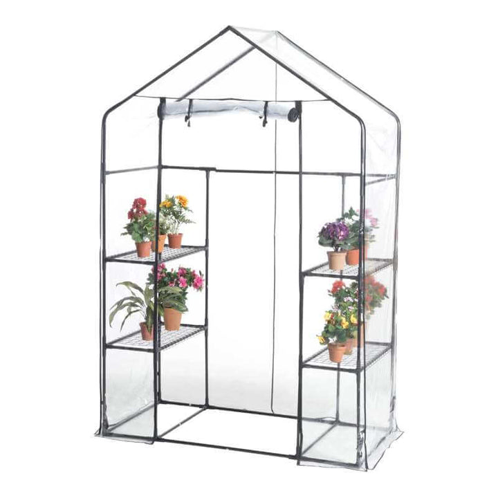 Produktbillede af Drivhus i plast 143 x 73 x 195 cm på tilbud i høj kvalitet