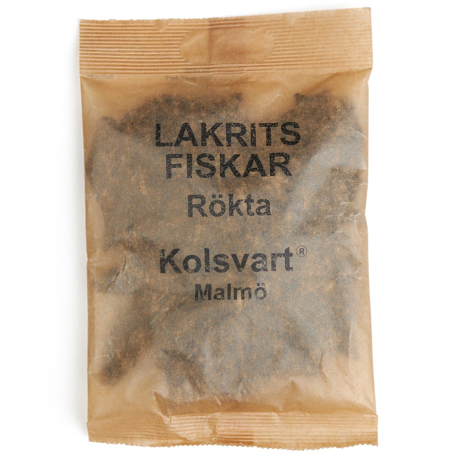 Kolsvart Kolsvart Røget fisk, 120 g – produktvisning (Lakrids)