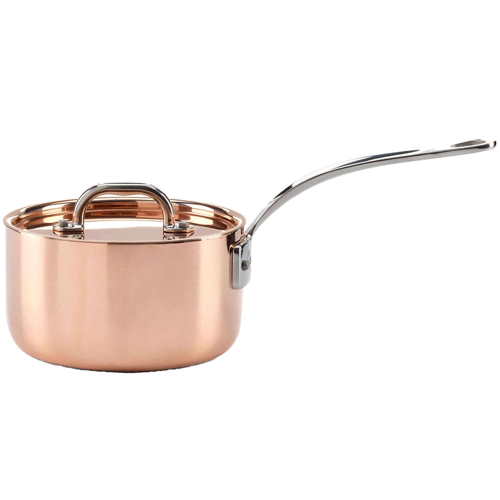 Samuel groves Samuel Groves Kasserolle med låg 1,5 liter, kobber ❤ produktbillede (Kasserolle)
