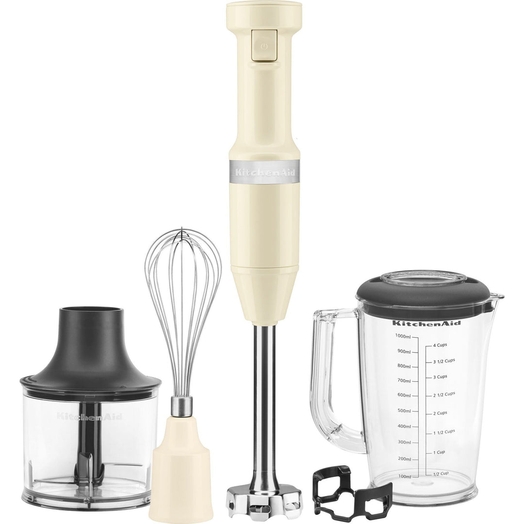 Kitchenaid Kitchenaid 5KHBV83EAC Stavblender, creme – billede i brug (Stavblender)