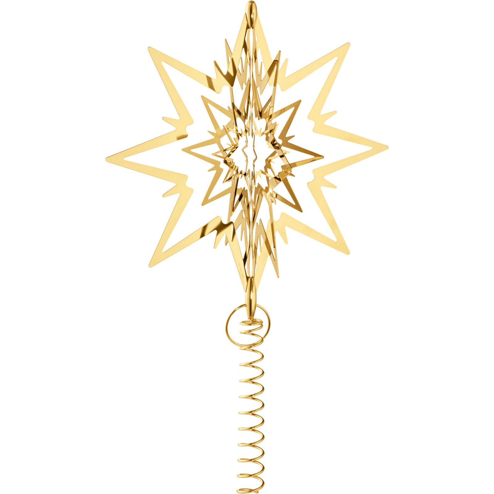 Georg jensen Georg jensen Juletræsstjerne guld stor ❤ detaljebillede (Juletræsstjerne)
