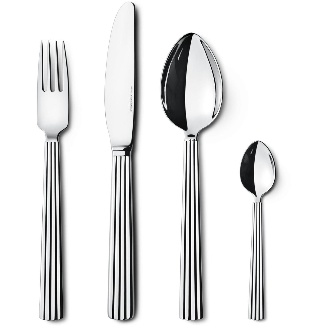 Georg jensen Georg jensen Bernadotte Bestiksæt, 4 dele – billede i brug (Bestikssæt)