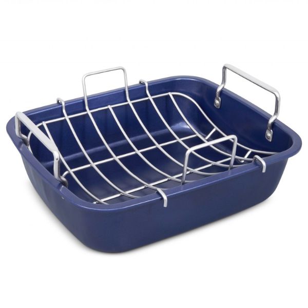 Produktbillede af Steg Grill Med Rist Plade Zyliss 40,5x34x13,5cm på tilbud i premium kvalitet