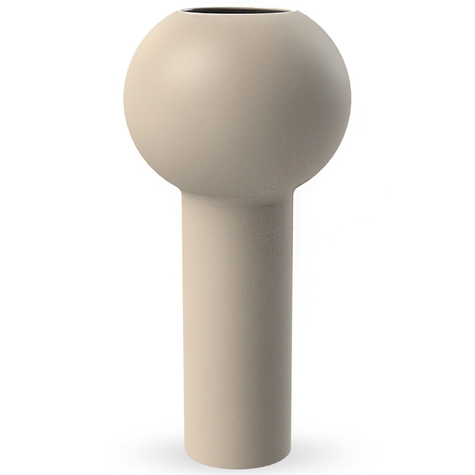 Cooee design Cooee design Pillar vase, 32 cm, sand – close-up (Vase)