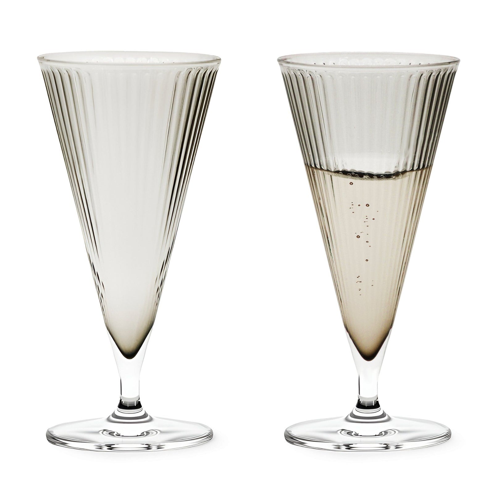 Rosendahl Rosendahl Grand Cru Nouveau champagneglas smoke, 2 stk. – detaljebillede (Champagneglas)