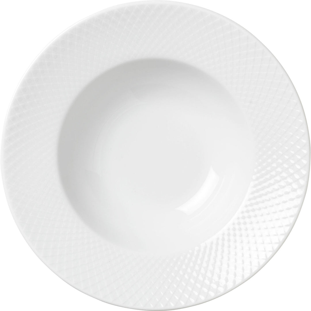 Lyngby porcelæn Lyngby porcelæn Rhombe Pastatallerken 24,5 cm – detaljebillede (Dyb tallerken)