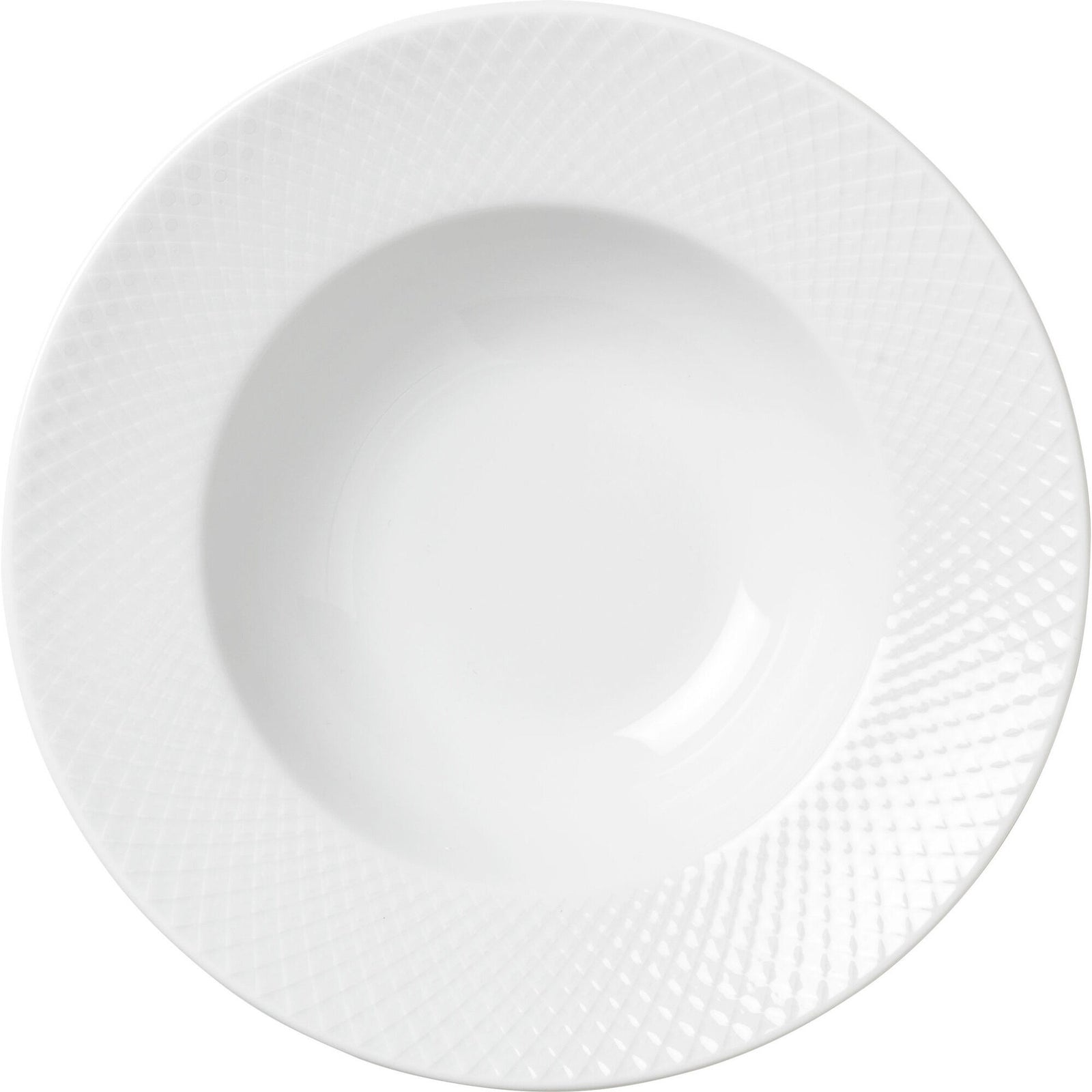 Lyngby porcelæn Lyngby porcelæn Rhombe Pastatallerken 24,5 cm – detaljebillede (Dyb tallerken)