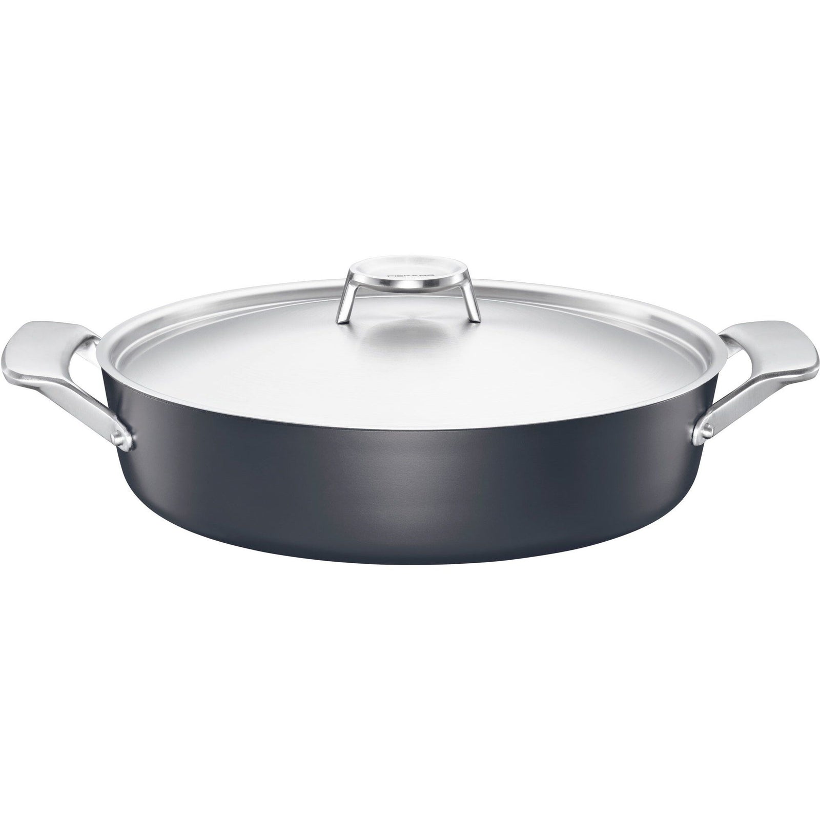 Fiskars Fiskars Taiten sauterpande med låg 28 cm – detaljebillede (Traktørpande)