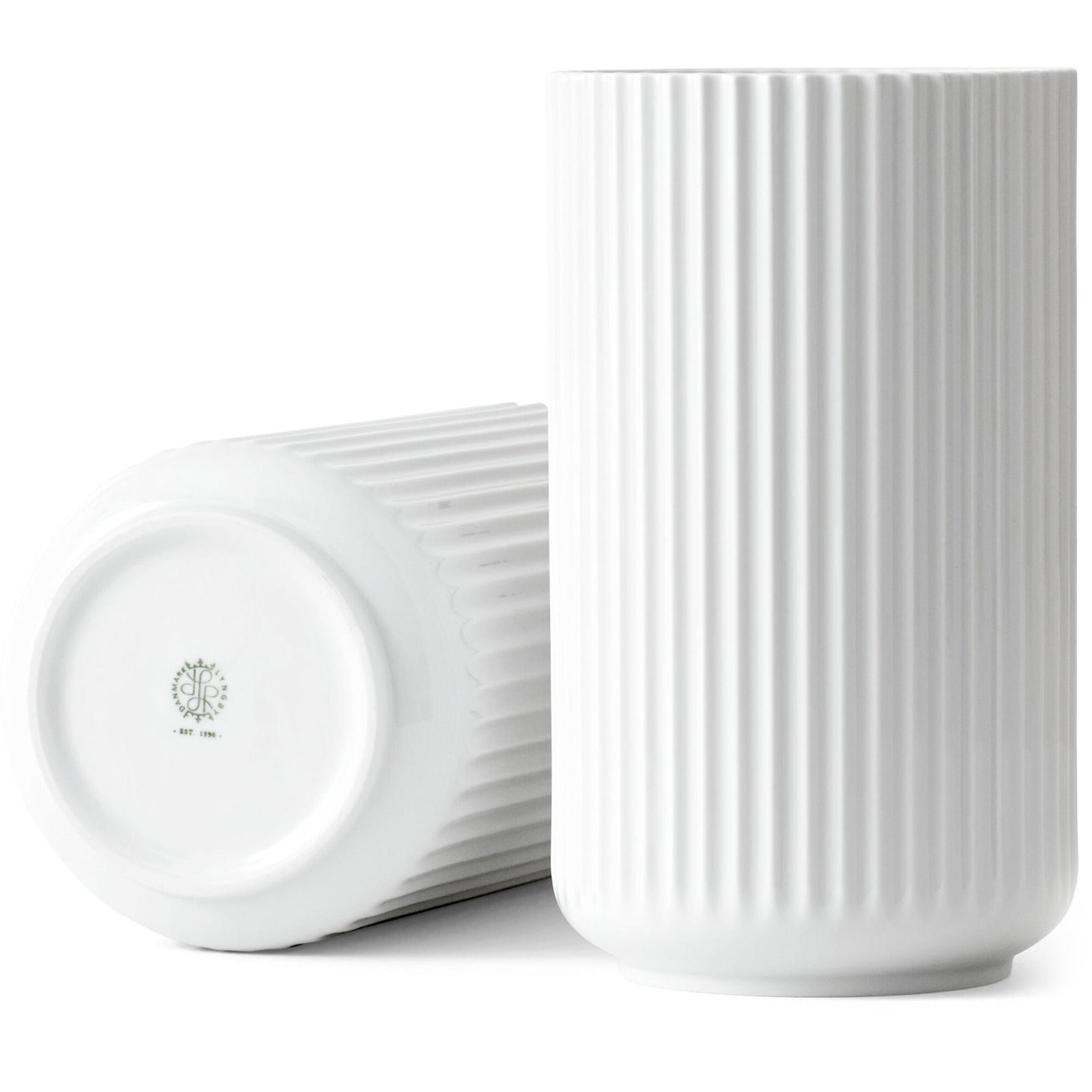 Lyngby porcelæn Lyngby porcelæn Lyngbyvasen 25 cm., porcelæn - hvid – produktfoto (Vase)