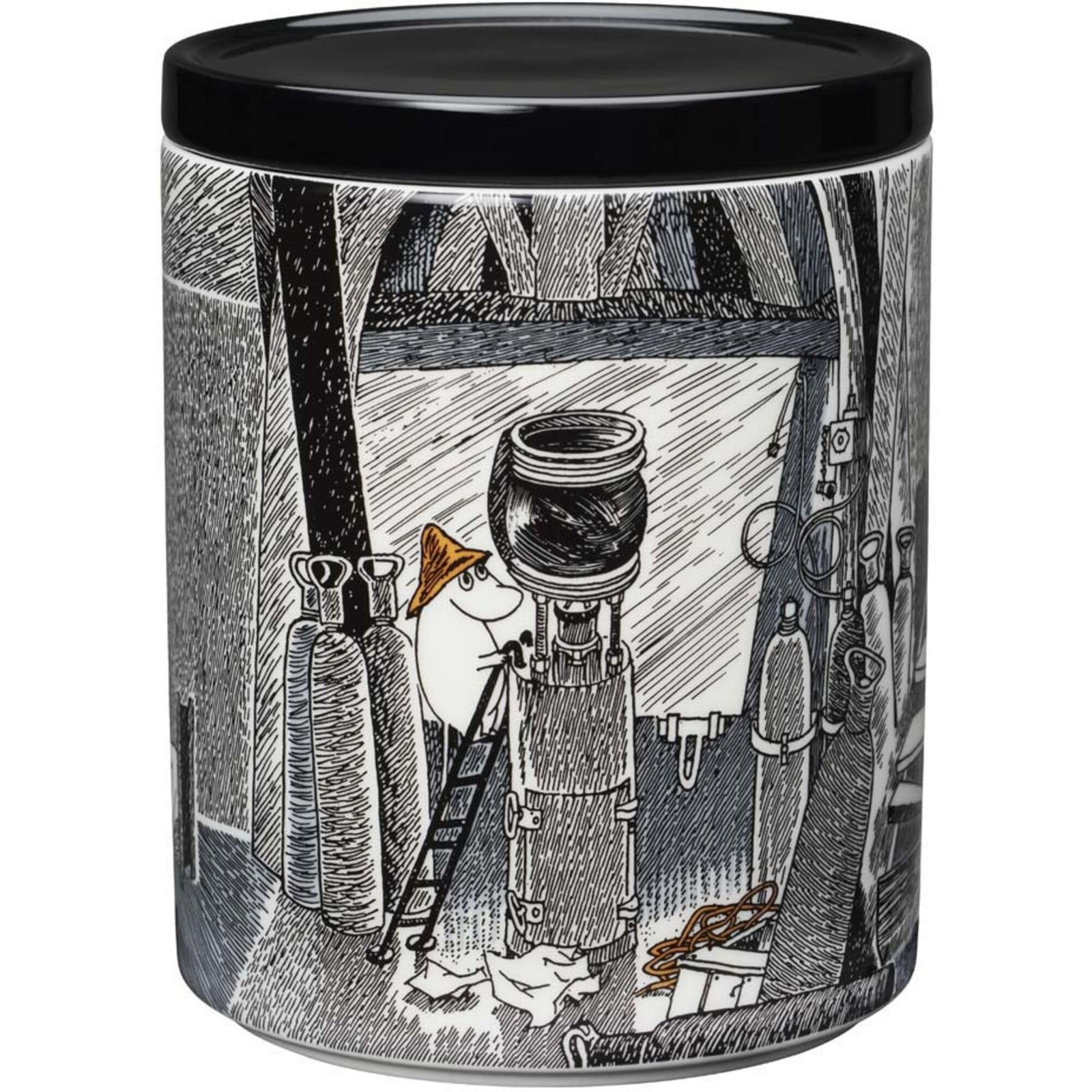 Arabia Arabia Mumitroldene krukke 1,2 liter – billede i brug (Moomin)