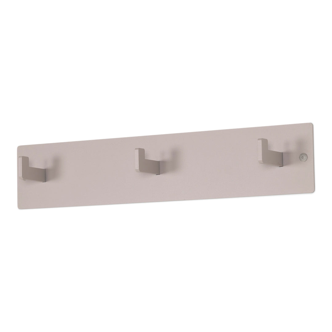SPINDER DESIGN Leatherman 3 knagerække m. 3 knager silky taupe stål