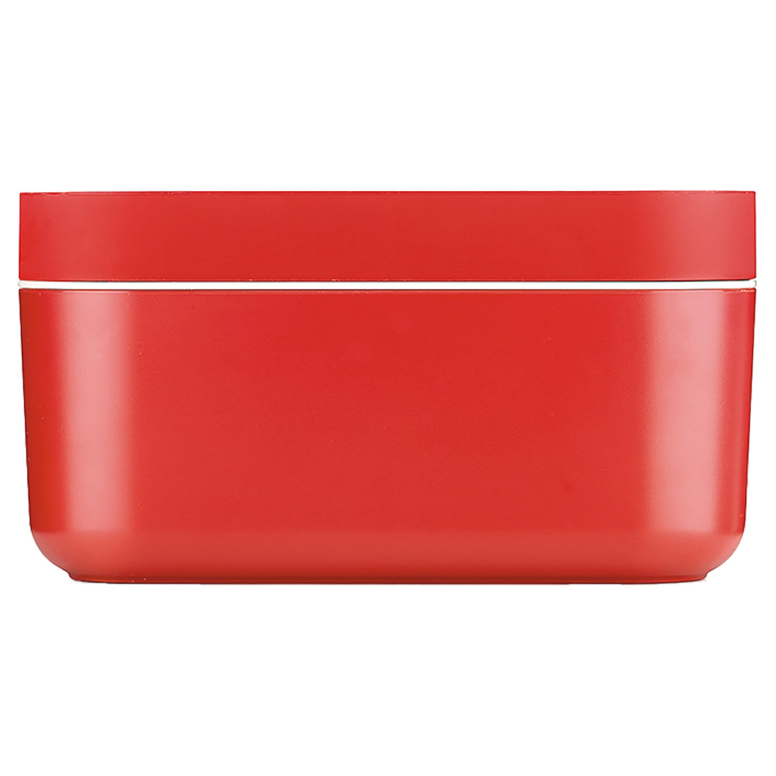 Lékué Lékué Isbeholder, rød – close-up (Isterningform)