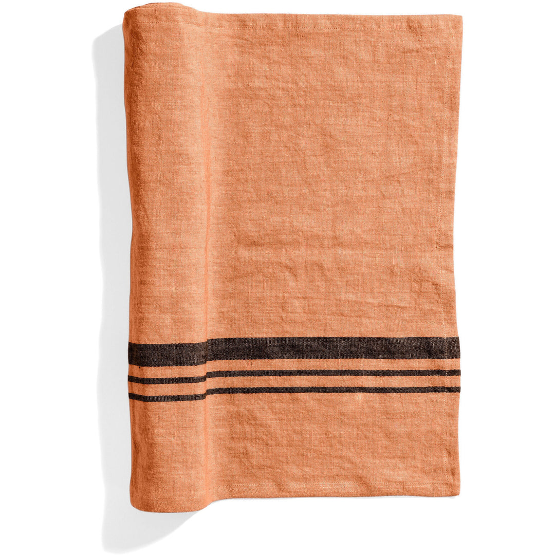 Top drawer Top drawer Bordløber Lift i linned, Terracotta ❤ frontbillede (Løber)