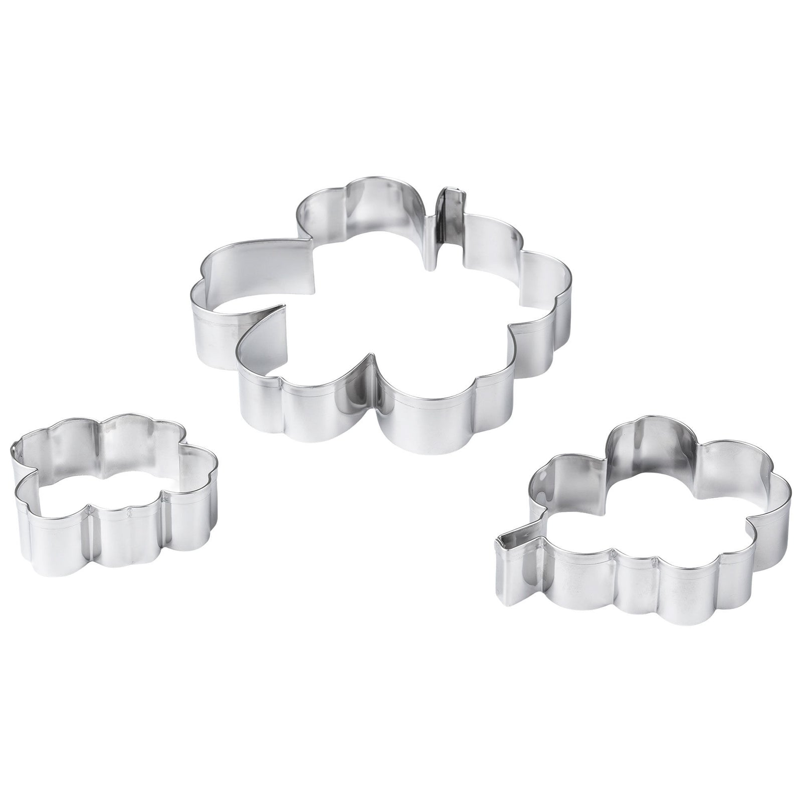 Marimekko Marimekko Unikko Kageforme, rustfrit stål, 3 stk. – vinkelbillede (Kageform)