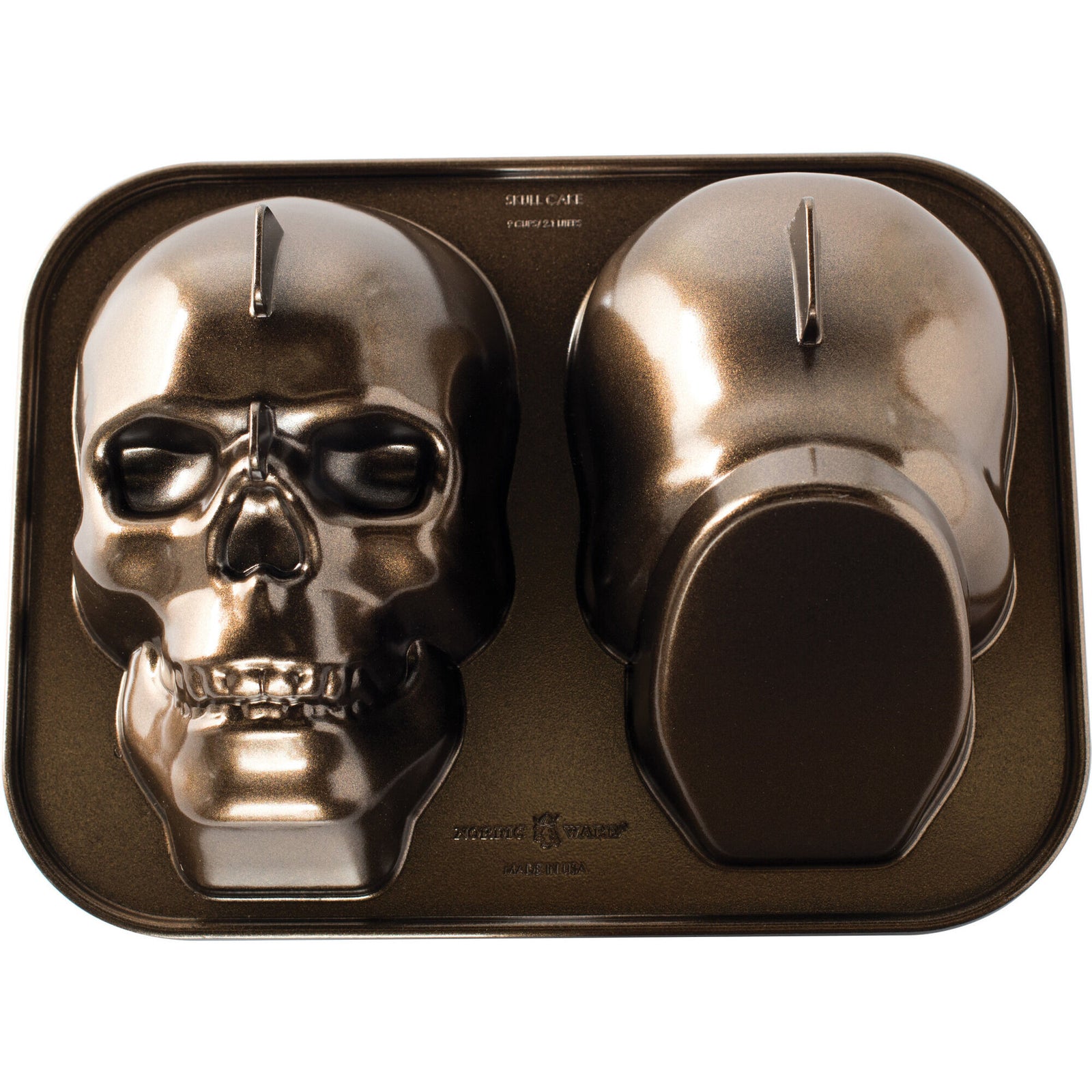 Nordic ware Nordic ware Haunted Skull bageform – produktvisning (Bageform)