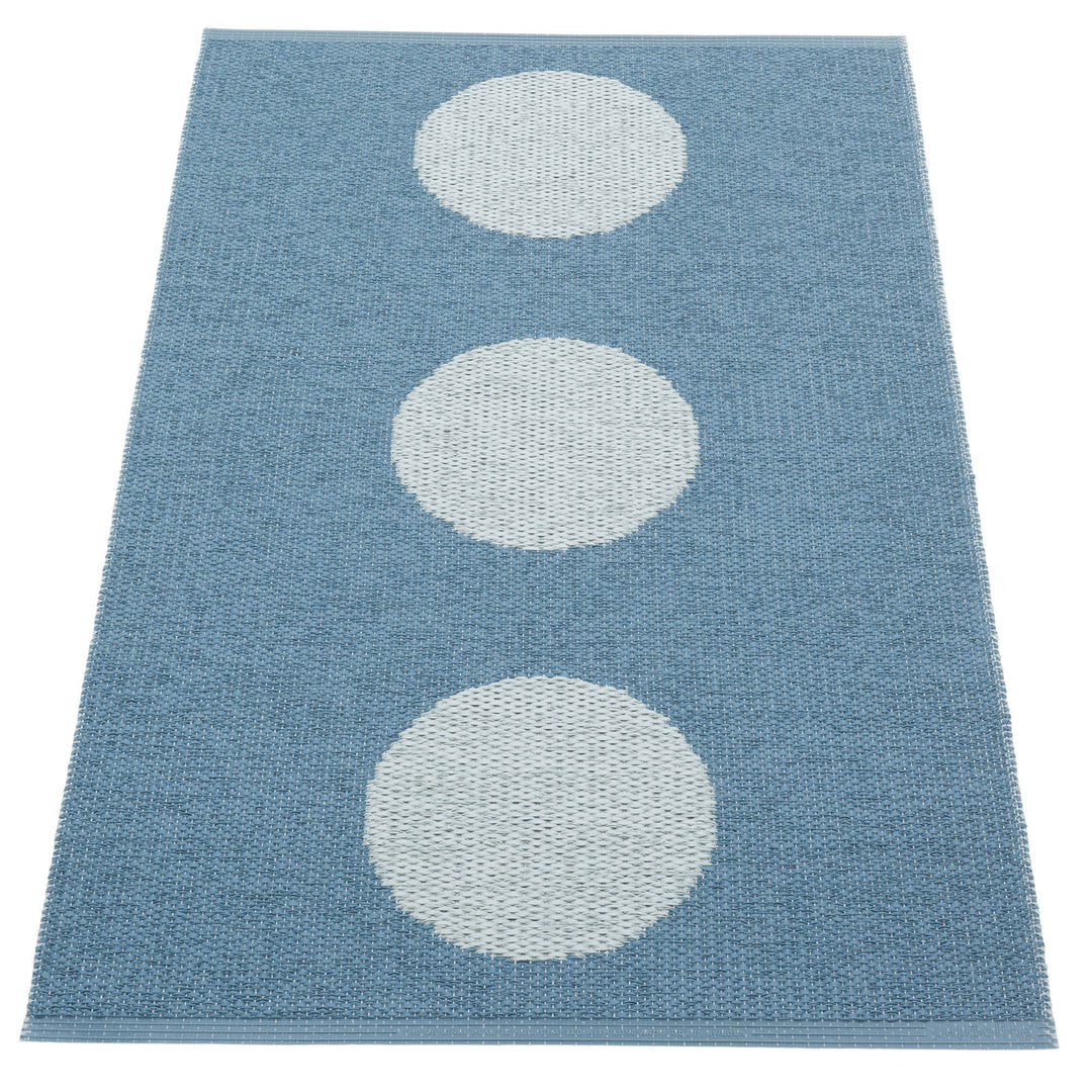Pappelina Pappelina Vera Pop Tæppe 70x120 cm, river/blue fog ❤ frontbillede (Tæpper)