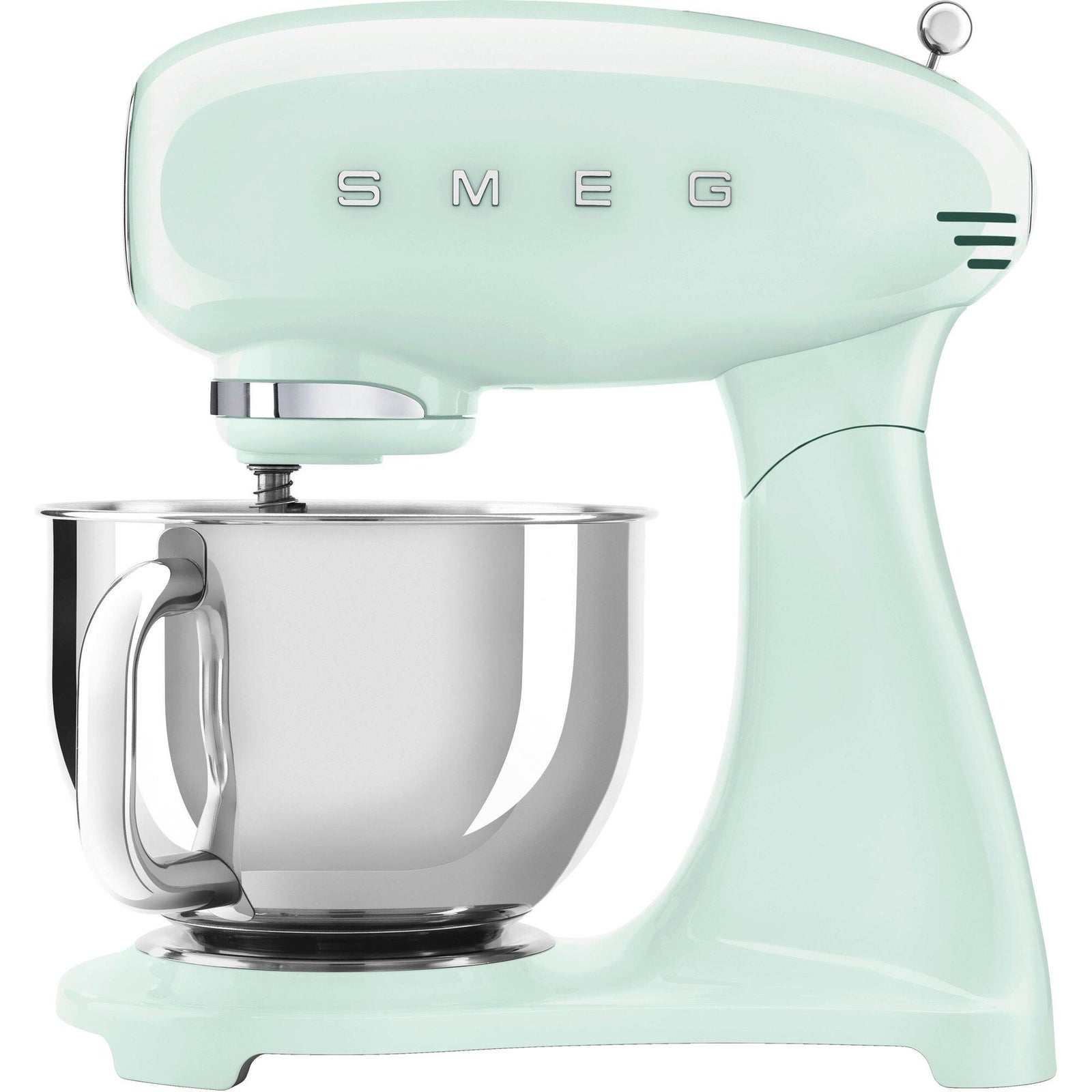 Smeg Smeg SMF03PGEU Køkkenmaskine 4,8 liter Fuldfarvet Pastelgrøn ❤ detaljebillede (Røremaskiner)