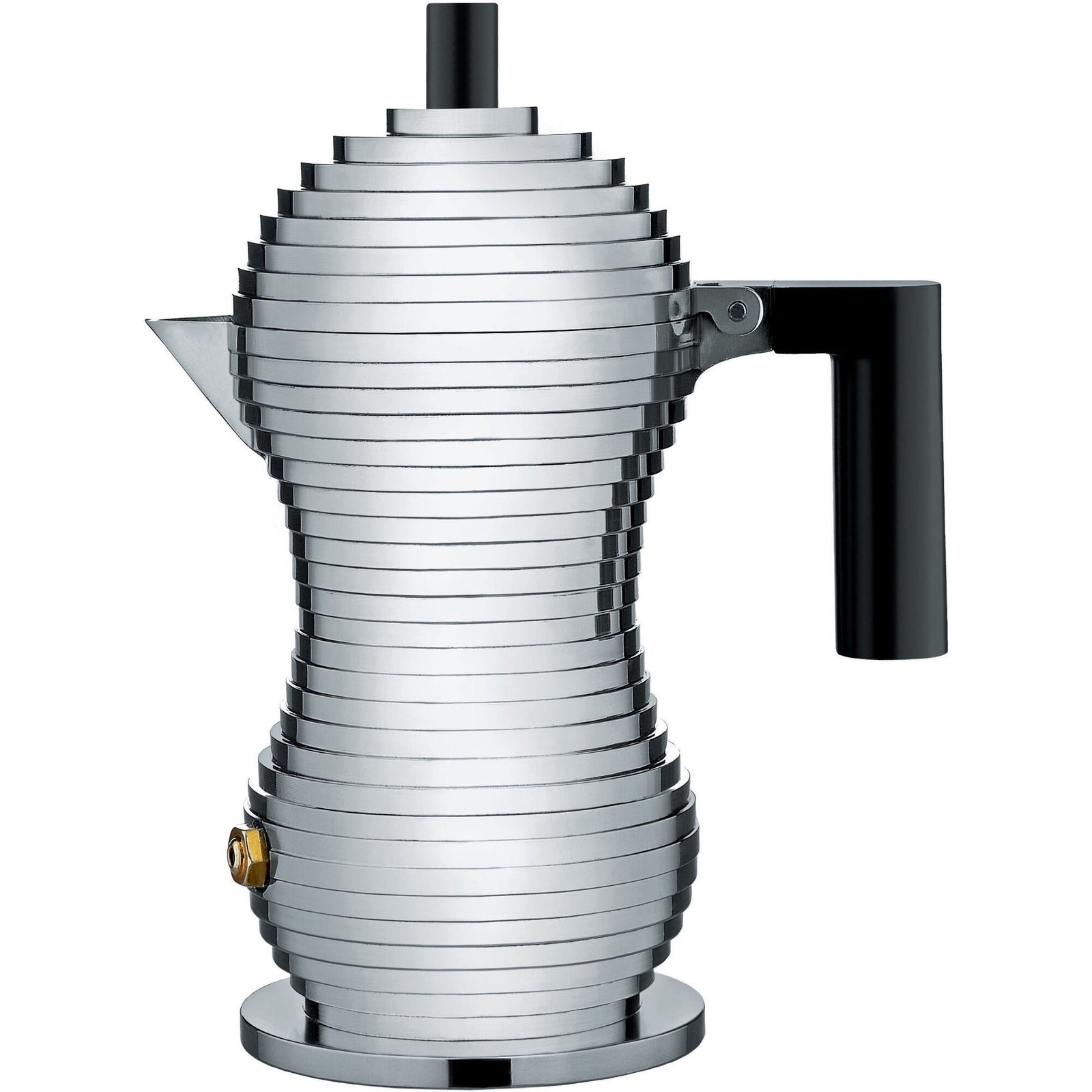 Alessi Alessi Pulcina Espressokande 7 cl., sort – produktbillede (Mokabrygger)