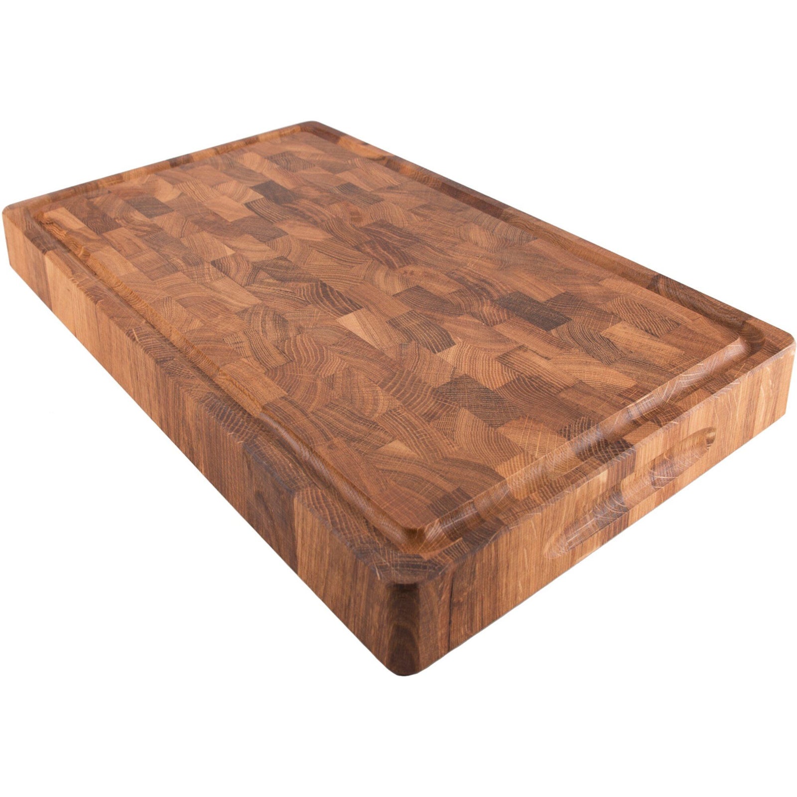 Culimat Culimat Skærebræt i eg med rille, 30x20x3 cm – vinkelbillede (Skærebræt)