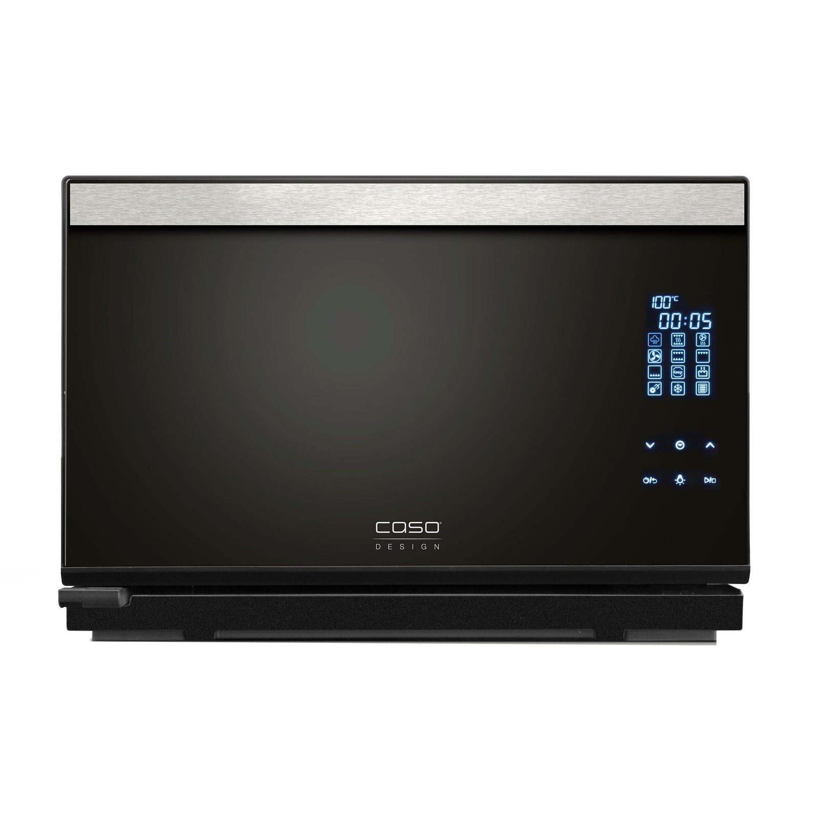 Caso Caso SteamChef 3066 dampovn 25 liter, sort – produktbillede (Miniovn)