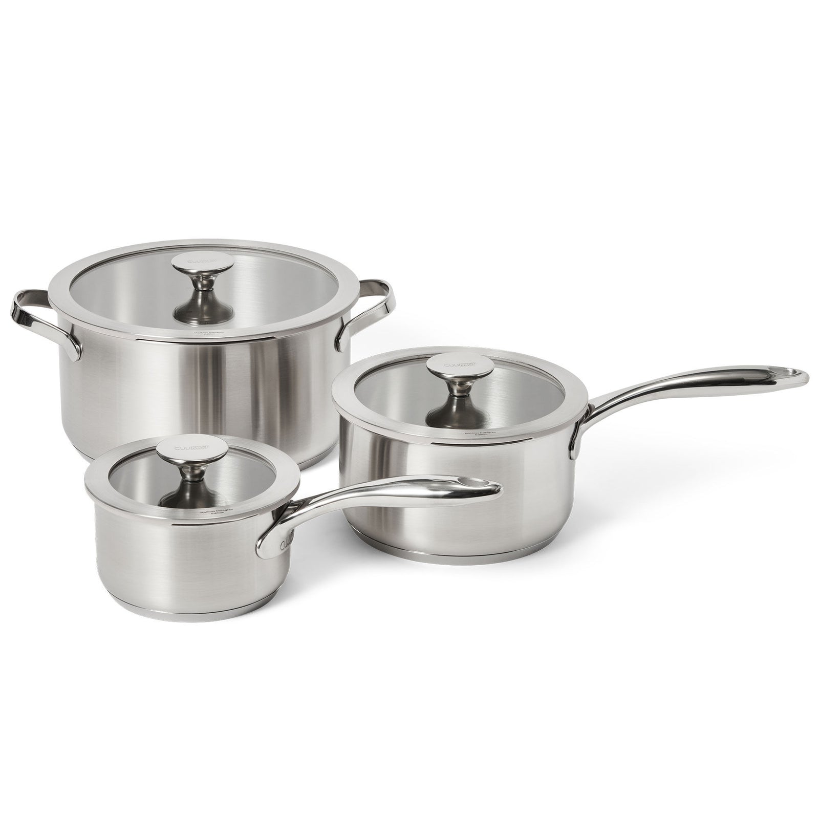 Culimat Culimat Mathias Dahlgren Edition grydesæt, 3 stk. – produktbillede (Grydesæt & Kasseroller)