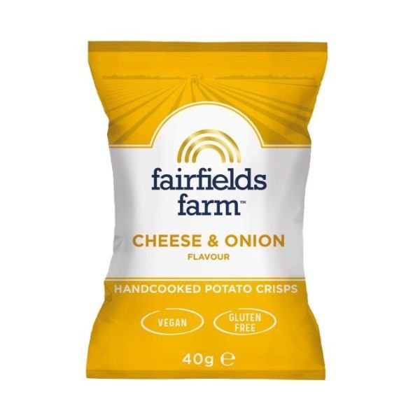Fairfields Gourmet Chips, Chee& Onion 40 g ❤ Kæmpe udvalg i Blandet ❤ Billig fragt og hurtig levering 2 - 5 hverdage - Varenummer: BAR-692719 / Ean: '5060101406458 på lager - Udsalg på Delikatesser Snacks Chips Spar op til 57% - Over 785 kendte brands på udsalg