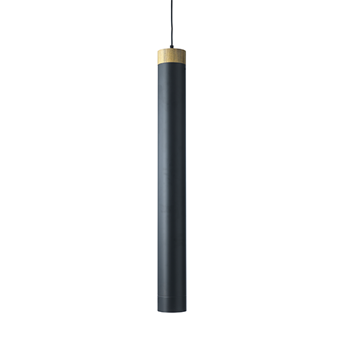 FUHRHOME Mumbai loftslampe sort genbrugs rør Ø10 Unika