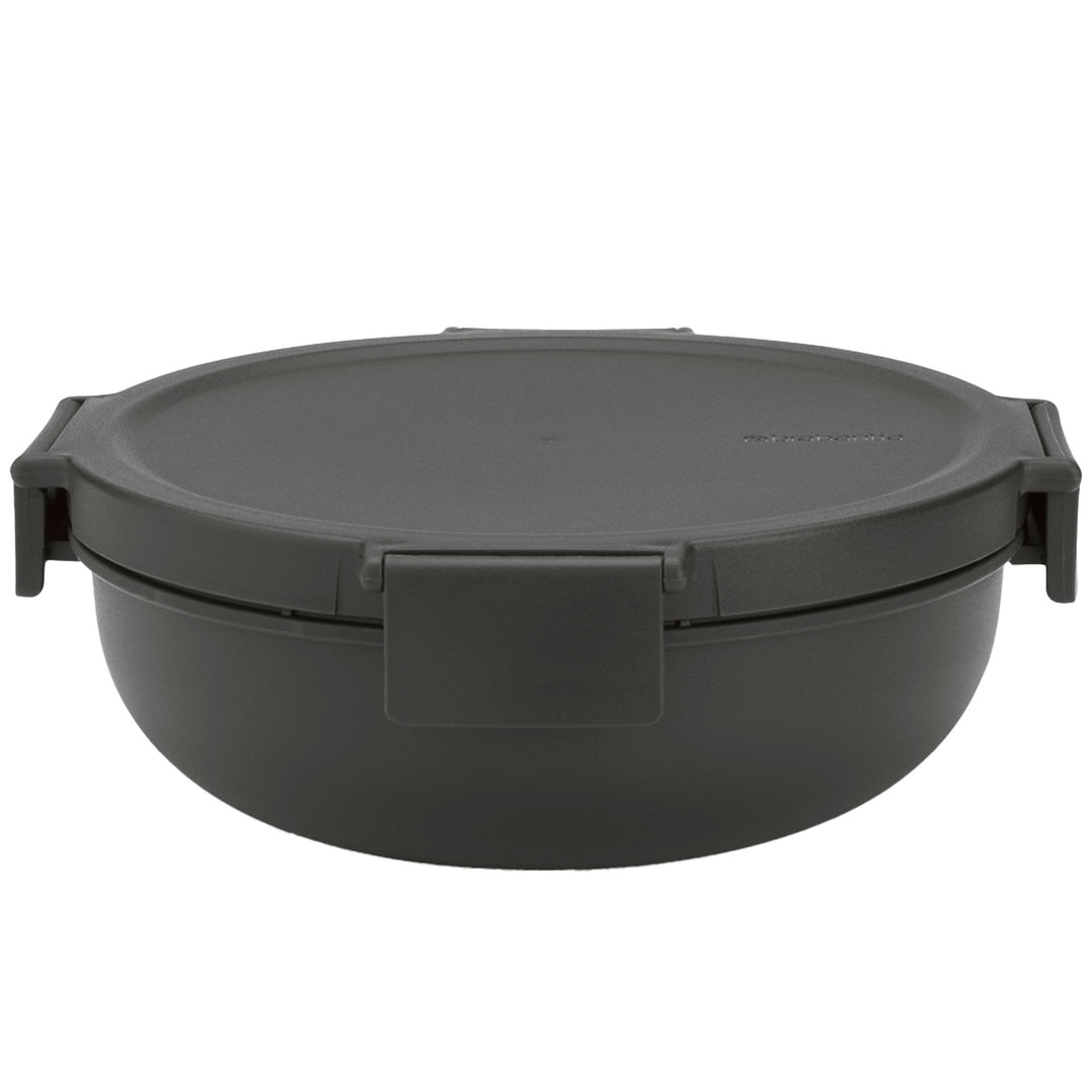 Brabantia Brabantia Make & Take salatskål 1,3 liter, mørkegrå – detaljebillede (Madkasse)