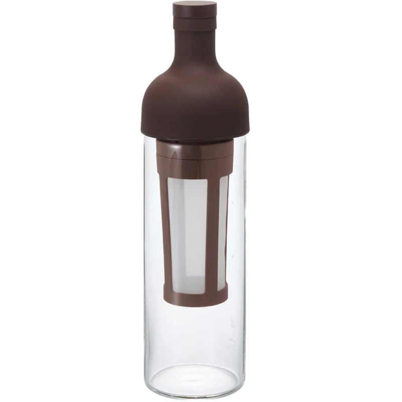 Produktbillede af Cold Brew Kaffeflaske Med Filter Chokoladebrun Hario på tilbud i premium kvalitet