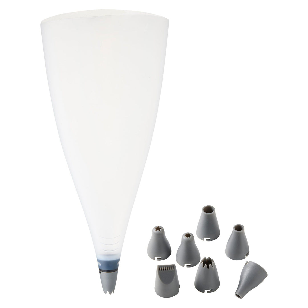 Dorre Dorre Cookie sprøjtesæt 8 tyller – frontbillede (Sprøjtepose sæt)