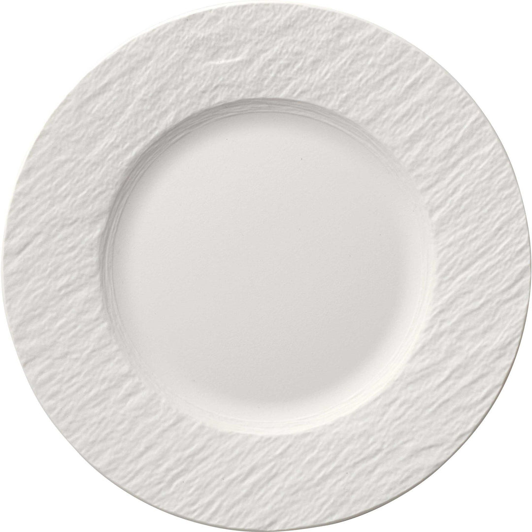Villeroy & boch Villeroy & boch Manufacture Rock Blanc Salattallerken ❤ detaljebillede i kategorien Morgenmadstallerken
