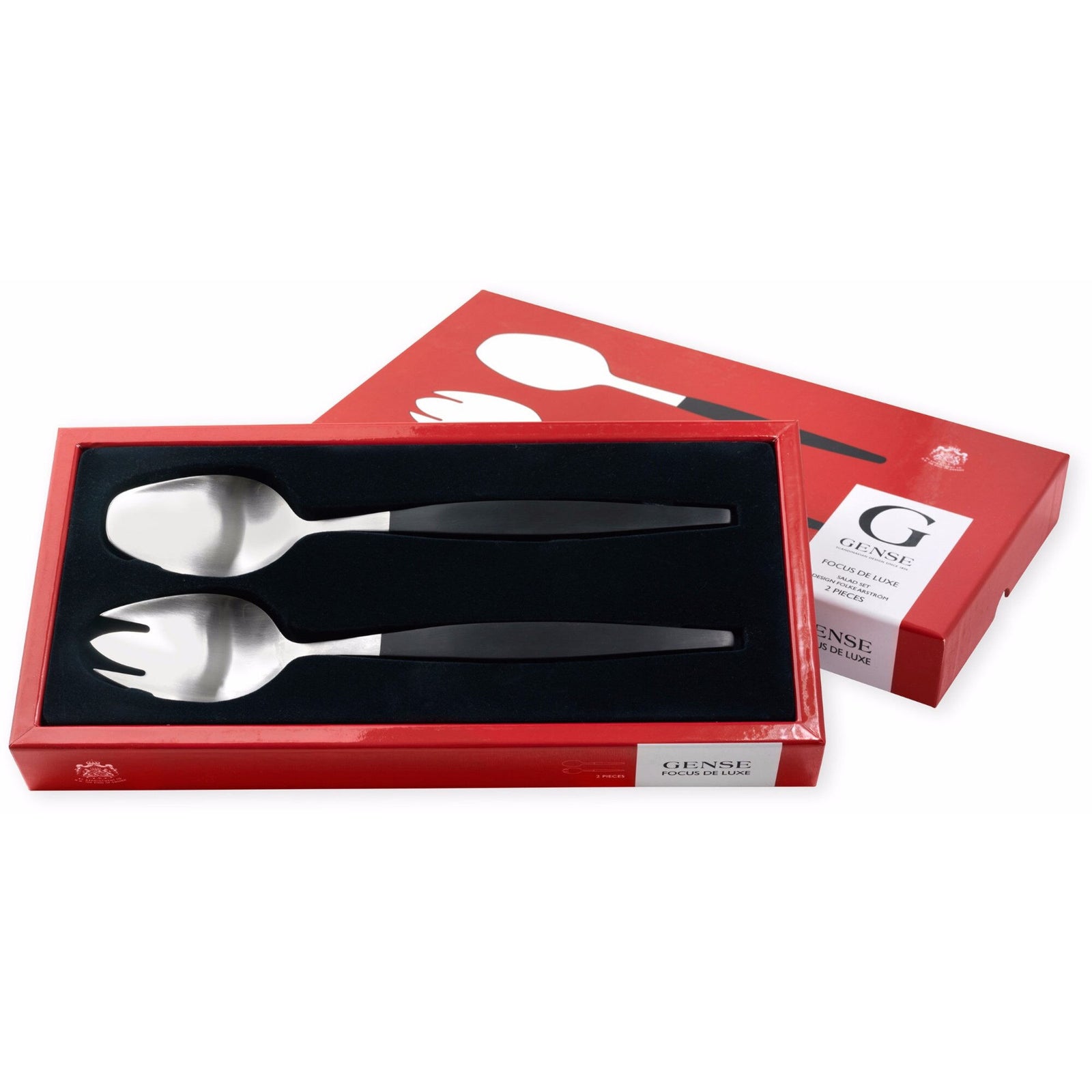 Gense Gense Focus de Luxe salatsæt ❤ produktbillede (Salatsbestik)