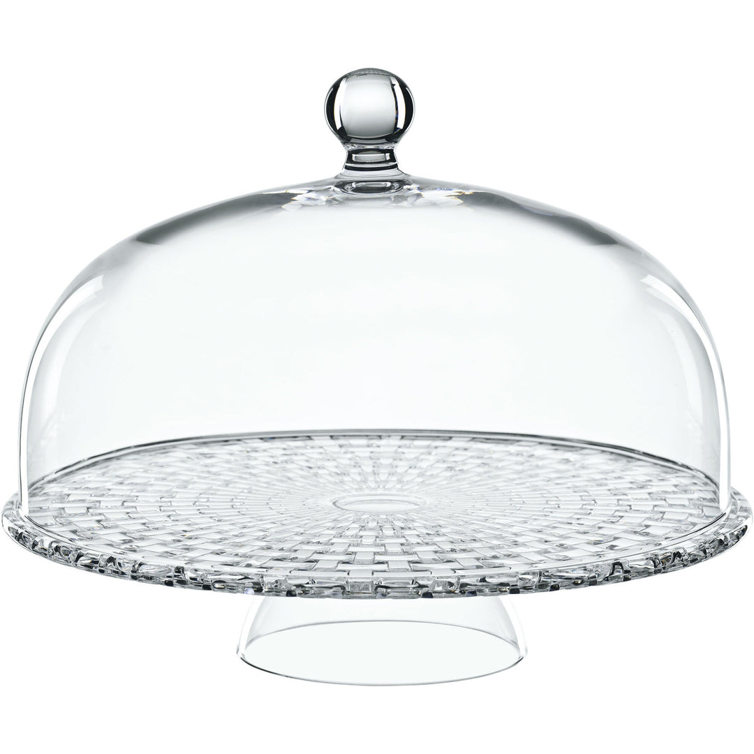Nachtmann Nachtmann Bossa Nova Footed Cake Plate with Dome ❤ close-up (Kagefad)