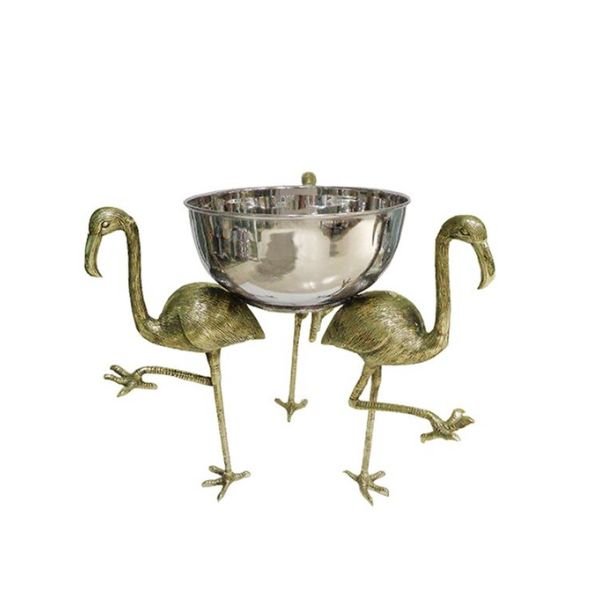 Flamingo Champagnekøler Guld ❤ Kæmpe udvalg i BARLIFE ❤ Billig fragt og hurtig levering 2 - 5 hverdage - Varenummer: BAR-665143 / Ean: på lager - Udsalg på Barudstyr Køl Champagnekølere Spar op til 63% - Over 785 kendte brands på udsalg