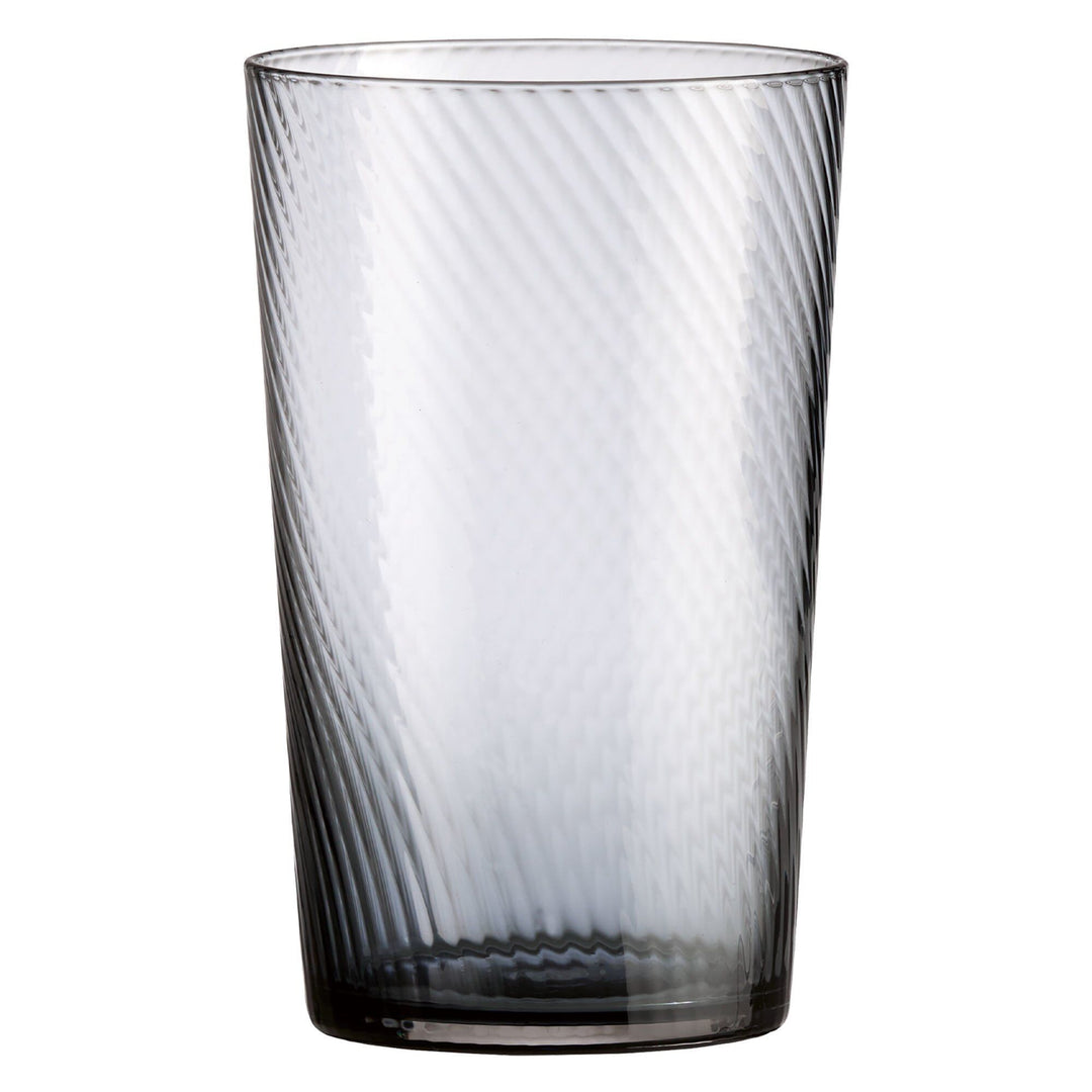 Aida Aida RAW Unique Swirl highballglas 45 cl, grå – frontbillede (Glas)
