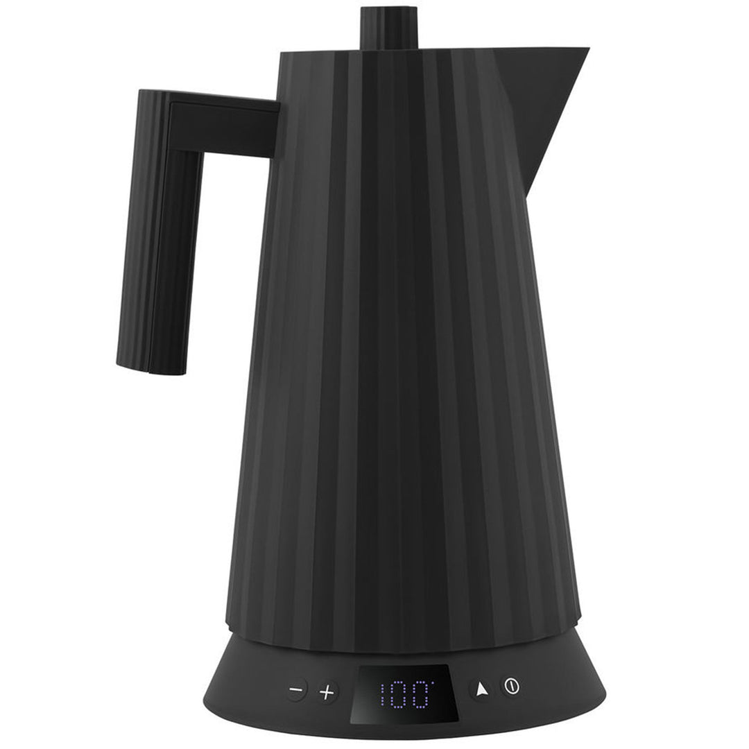 Alessi Alessi Elkedel med temperaturkontrol 1,7 liter, sort – vinkelbillede (Elkedel)