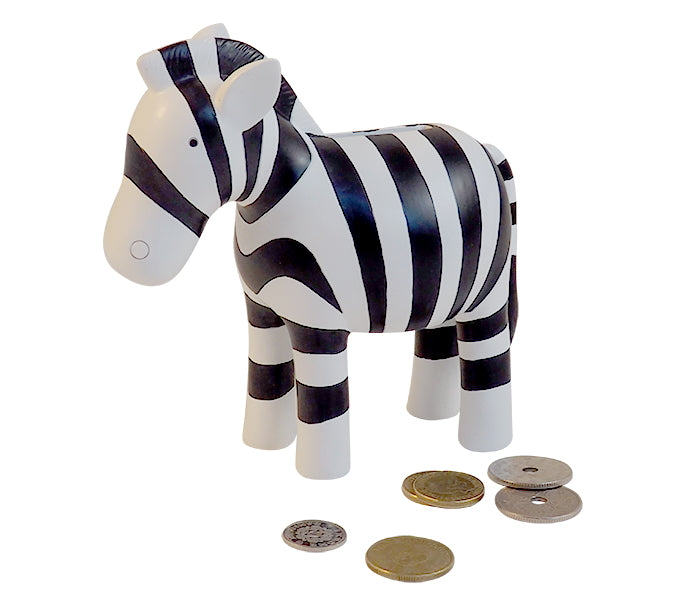 Produktbillede af Kids by Friis Sparebøsse Zebra i premium kvalitet