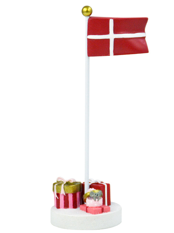 Produktbillede af Kids by Friis Bordflag pakker i pink og rød i premium kvalitet