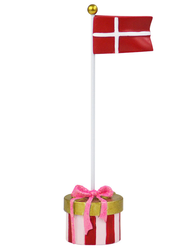 Produktbillede af Kids by Friis Bordflag stor pakke i pink og rød i premium kvalitet