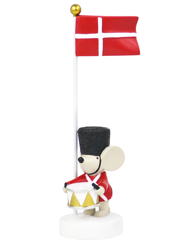 Produktbillede af Kids by Friis Bordflag mus med tromme i premium kvalitet