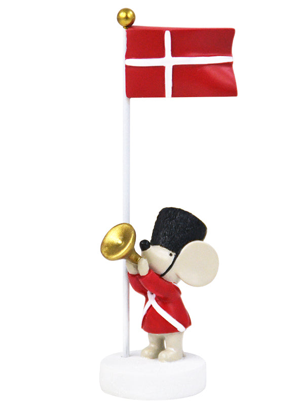 Produktbillede af Kids by Friis Bordflag mus med trompet i premium kvalitet