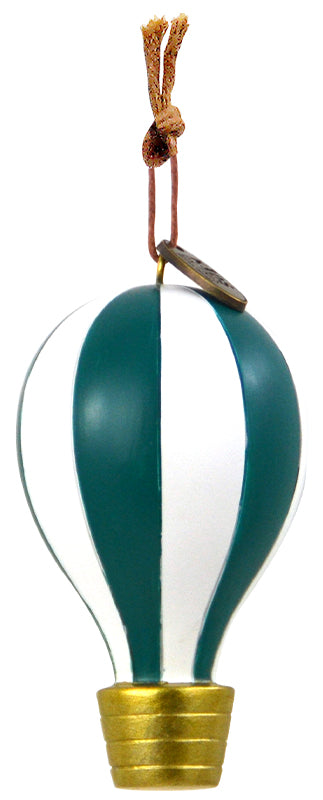 Produktbillede af Kids by Friis Ophæng mini luftballon i grøn og hvid i premium kvalitet