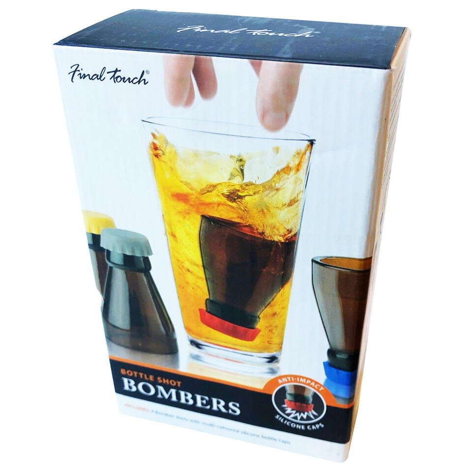 Beer Bomb Shots 4pk ✔ Kæmpe udvalg i  Final Touch ✔ Billig fragt og hurtig levering 2 - 5 hverdage - Varenummer: BAR-17642 / Ean: '886245010123 på lager - Udsalg på Glas | Glas til baren | Shotglas Spar op til 57% - Over 324 kendte brands på udsalg
