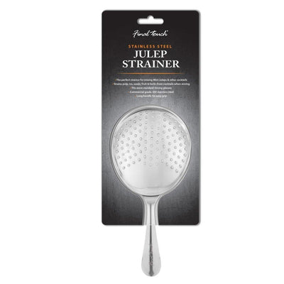 Final Touch Julep Strainer ❤ Kæmpe udvalg i Final Touch ❤ Billig fragt og hurtig levering 2 - 5 hverdage - Varenummer: BAR-17644 / Ean: '886245009677 på lager - Udsalg på Barudstyr Barværktøj Strainers Spar op til 64% - Over 785 kendte brands på udsalg