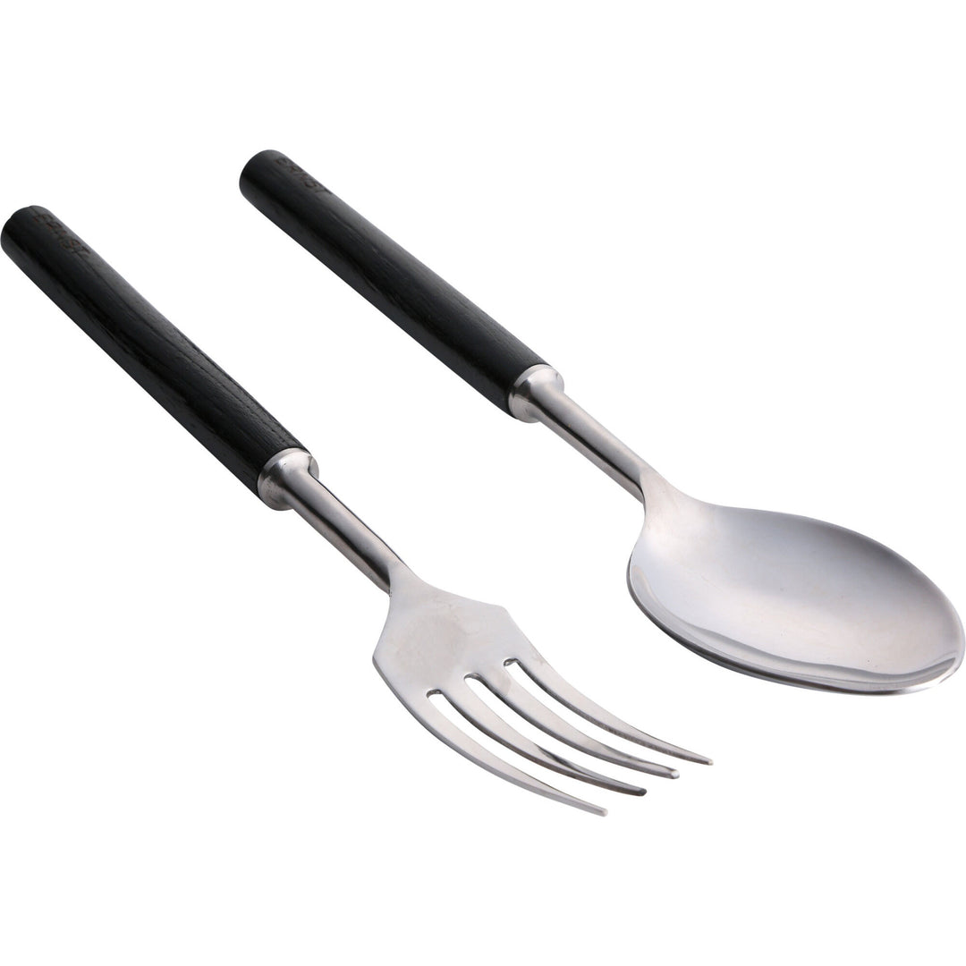 Ernst Ernst Salatbestik, sort ❤ produktbillede (Salatsbestik)