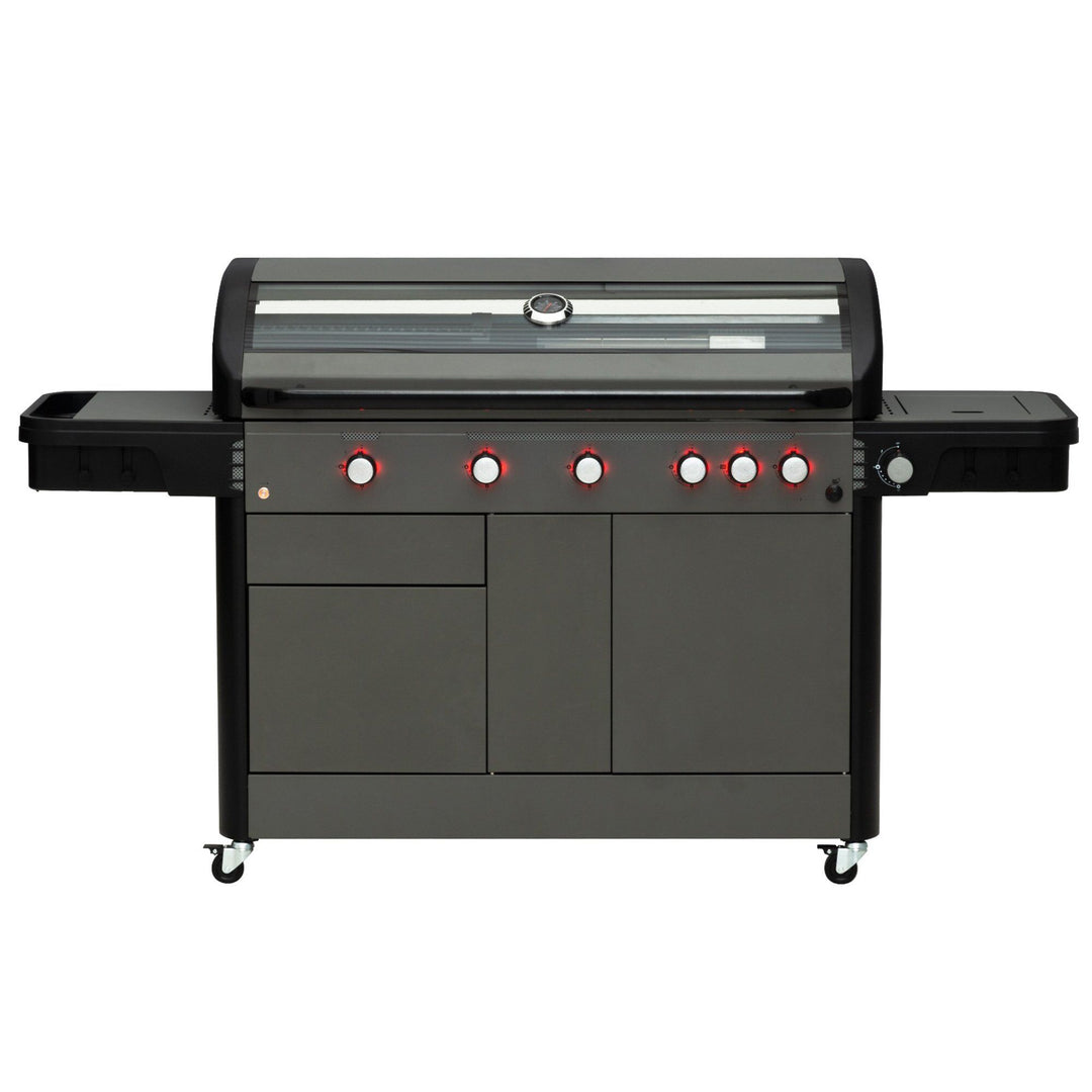 Mustang Mustang Sapphire 5+2 gasgrill ❤ vinkelbillede (Gasgrill)