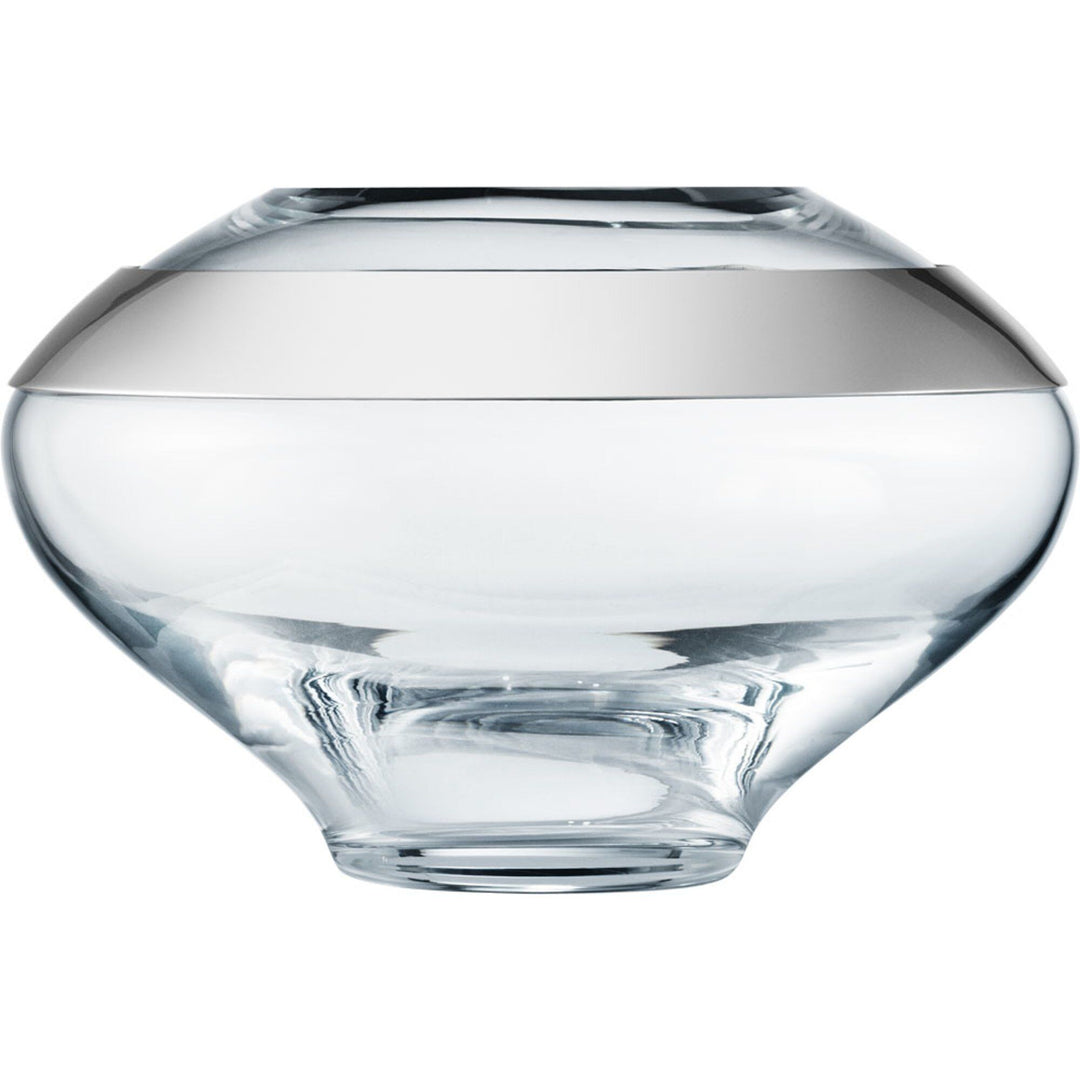 Georg jensen Georg jensen Duo rund glasvase, lille – close-up (Vase)