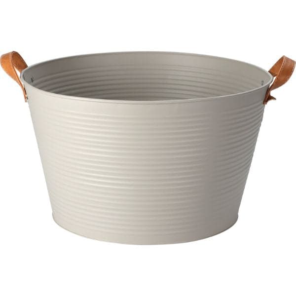 Spand Metal Med Håndtag Hvid ❤ Kæmpe udvalg i Koop ❤ Billig fragt og hurtig levering 2 - 5 hverdage - Varenummer: BAR-869301 / Ean: &