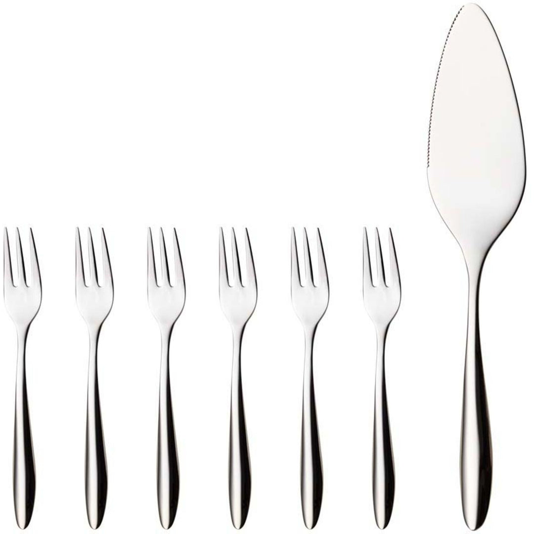 Hardanger bestikk Hardanger bestikk Lykke kagesæt – produktvisning (Tårtspade)