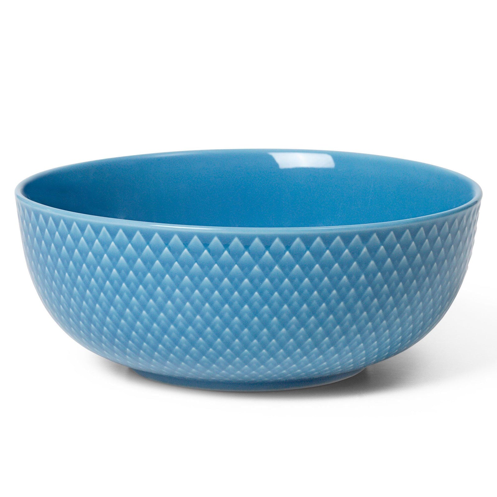 Lyngby porcelæn Lyngby porcelæn Rhombe color skål Ø15,5 cm, blå ❤ detaljebillede i kategorien Skål